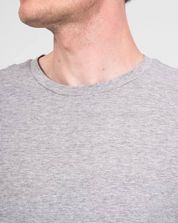 Essentalls Long Sleeve Tall T-Shirt (light grey)
