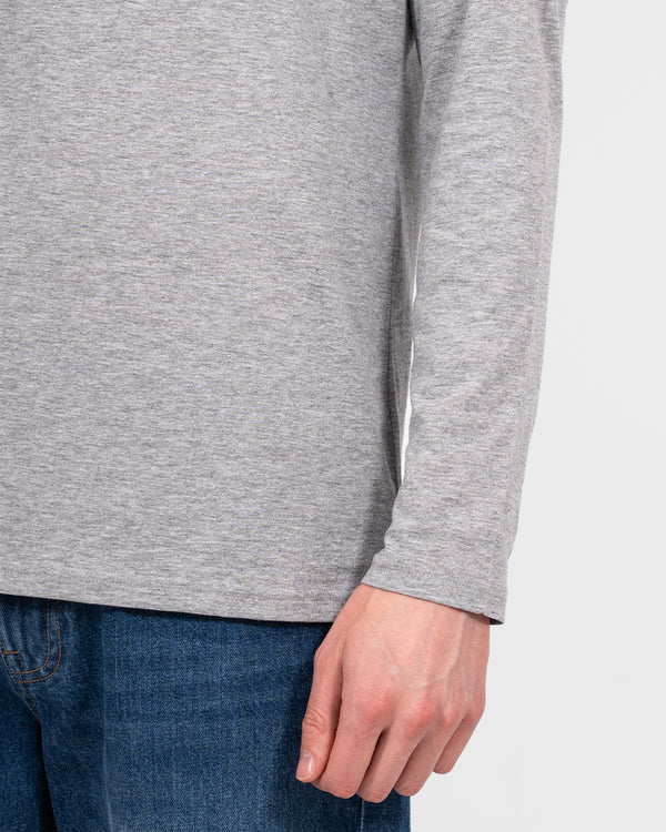 Essentalls Long Sleeve Tall T-Shirt (light grey)