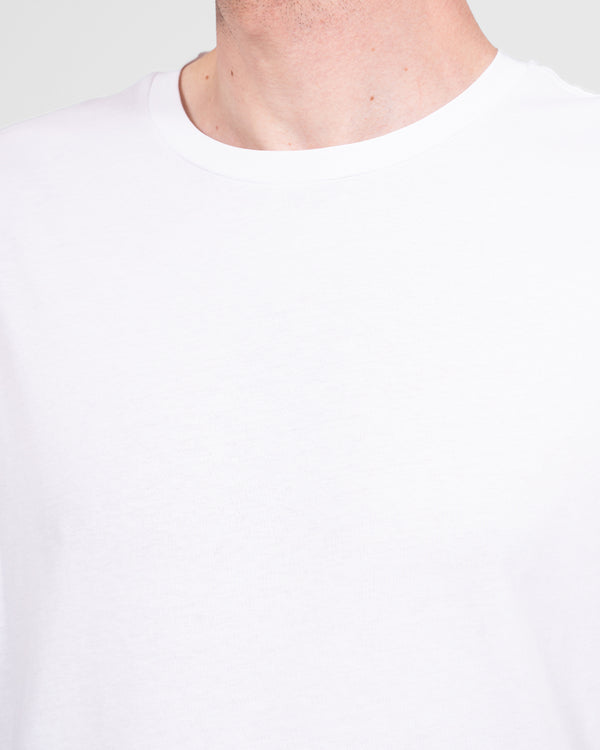 Essentalls lang T-shirt met lange mouwen (wit)