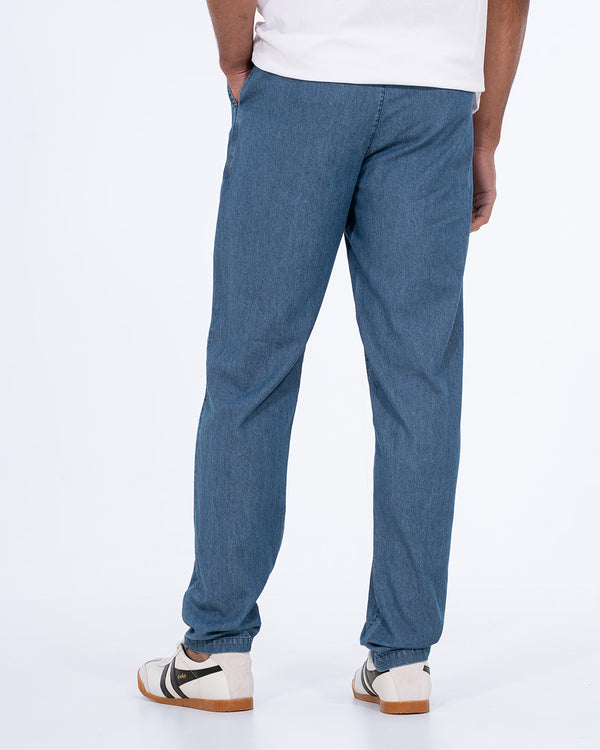 2t Emmanuel Chambray Comfort Trouser (blue)