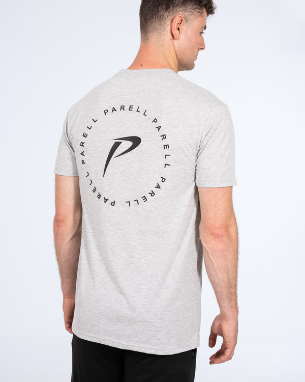 Parell Evolve Tall Printed T-Shirt (grey marl)