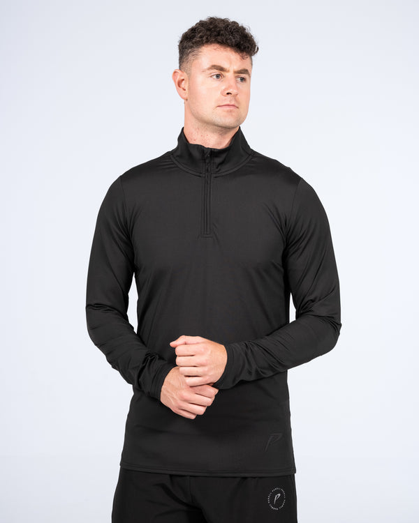 Parell Evolve Tall Quarter Zip Training Top (black)