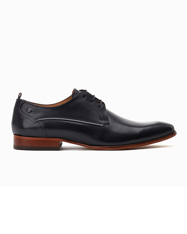 Base London Gambino Schnür-Derby-Schuhe (schwarz)