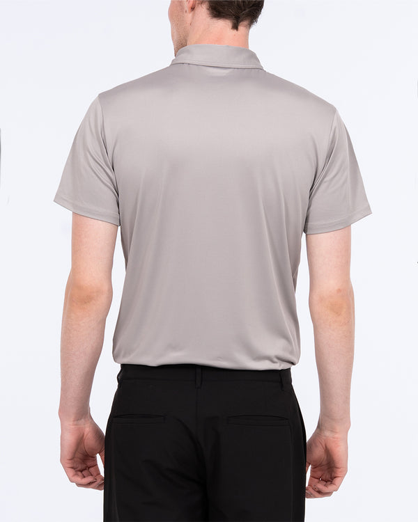Parell Active lang golfpoloshirt (grijs)