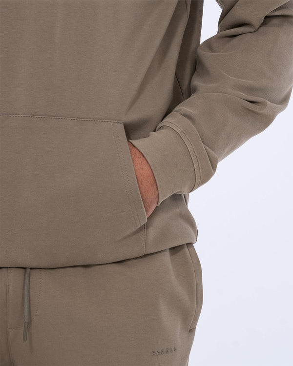 Parell Forge Hoher Leichter Kapuzenpullover (khaki)