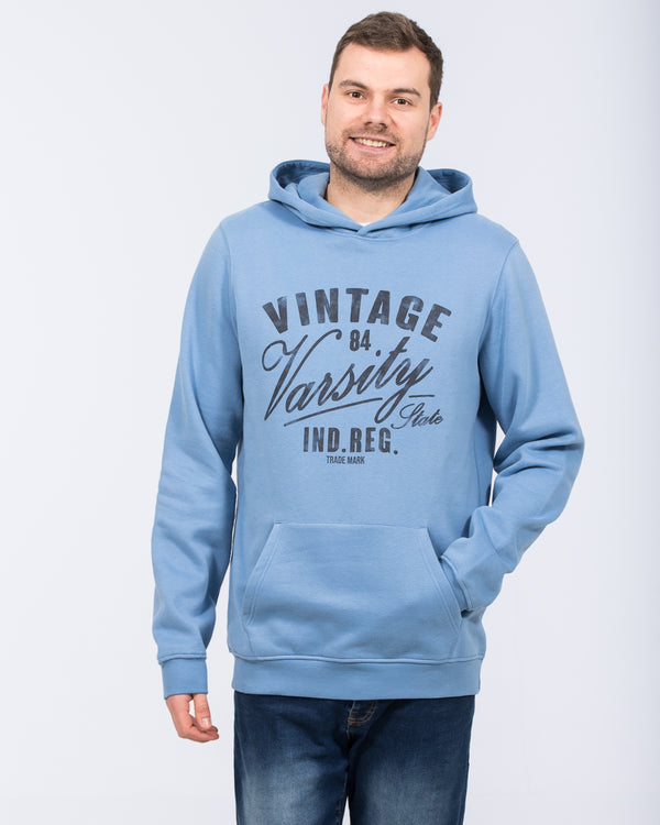 2t Tall Pullover Printed Hoodie (blue)