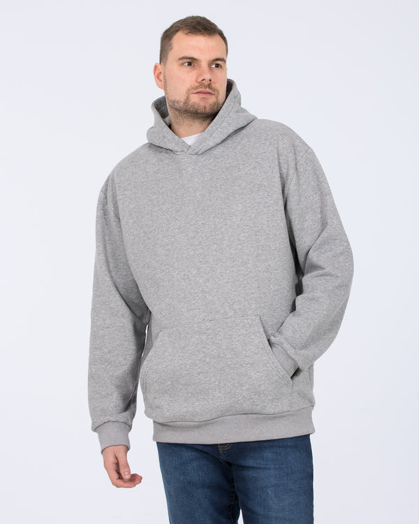 2t Blaine Tall Heavyweight Oversized Hoodie (charcoal)