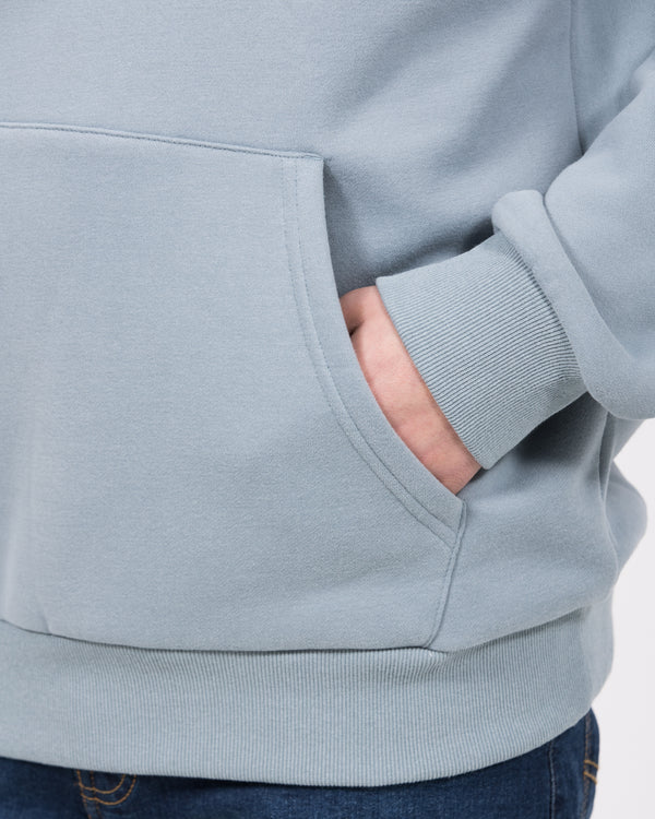 2t Blaine Tall Heavyweight Oversized Hoodie (dusky blue)