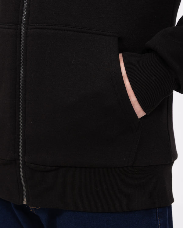2t Andrew Hoher Sherpa-Kapuzenpullover (schwarz)