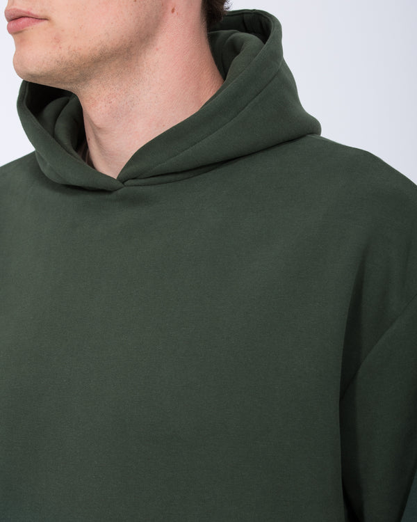 2t Beau Tall Oversized Hoodie (forest green)