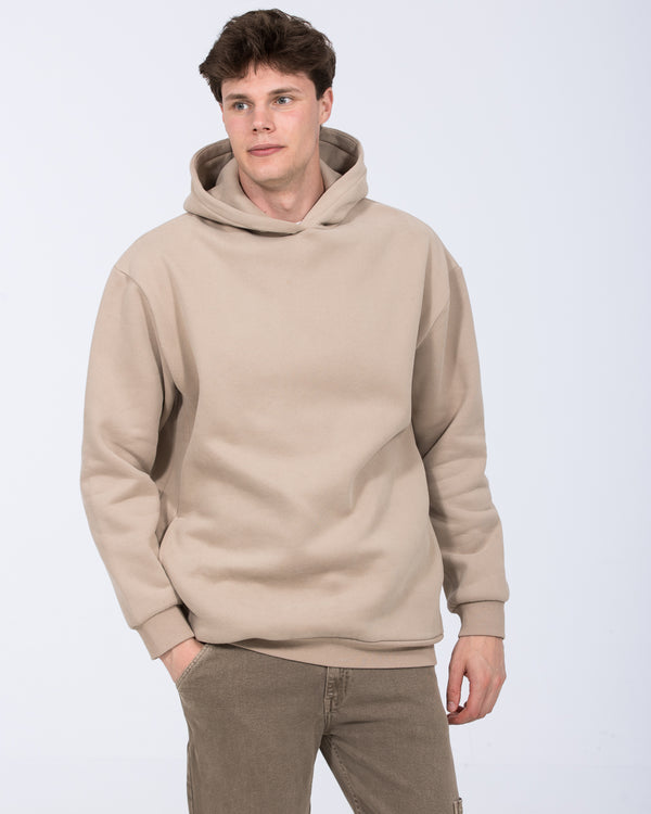 2t Beau Tall Oversized Hoodie (taupe)