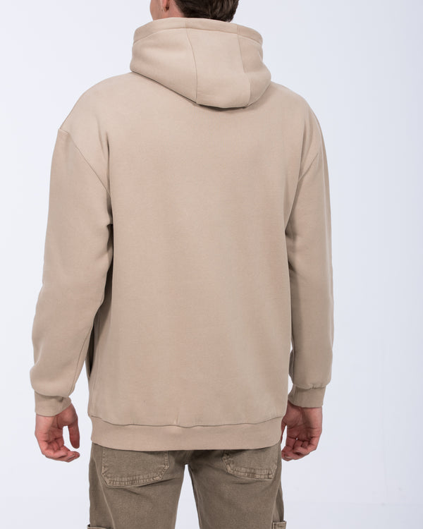 2t Beau Tall Oversized Hoodie (taupe)