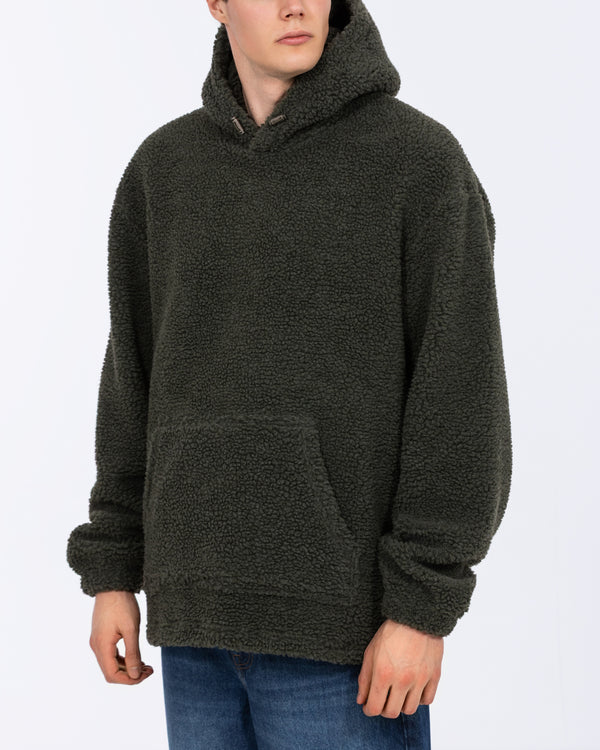 2t Rosemount hoher Fleece-Hoodie (Khaki)
