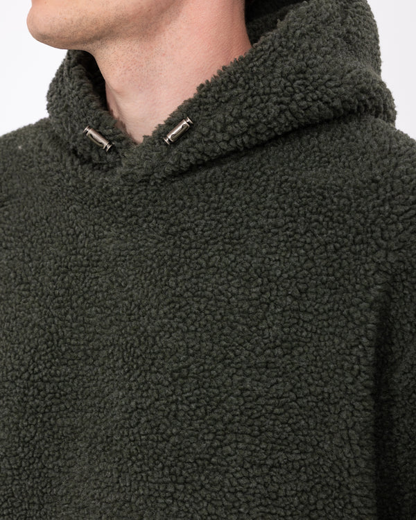 2t Rosemount hoher Fleece-Hoodie (Khaki)