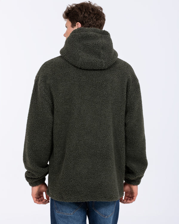 2t Rosemount hoher Fleece-Hoodie (Khaki)