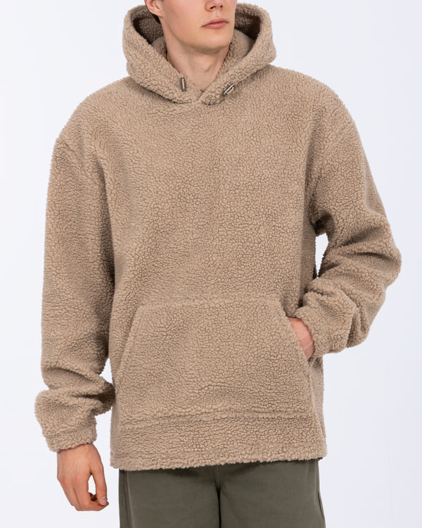 2t Rosemount hoher Fleece-Hoodie (mushroom)