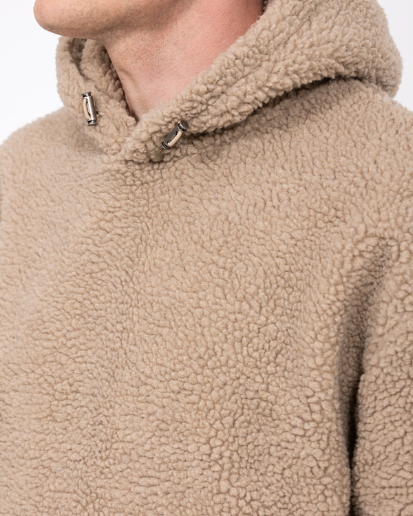 2t Rosemount hoher Fleece-Hoodie (mushroom)