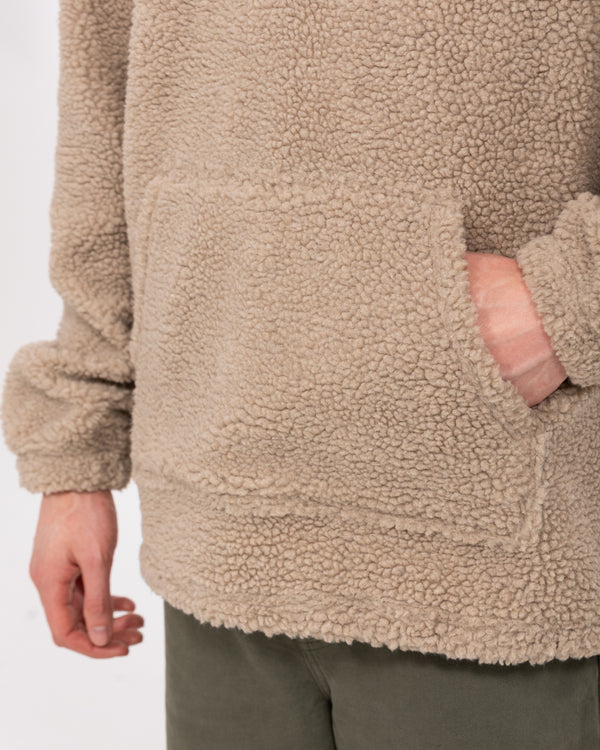 2t Rosemount hoher Fleece-Hoodie (mushroom)