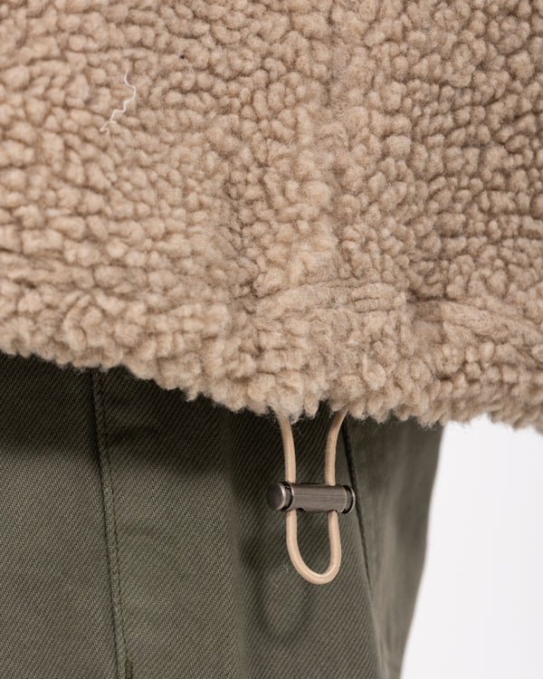 2t Rosemount hoher Fleece-Hoodie (mushroom)