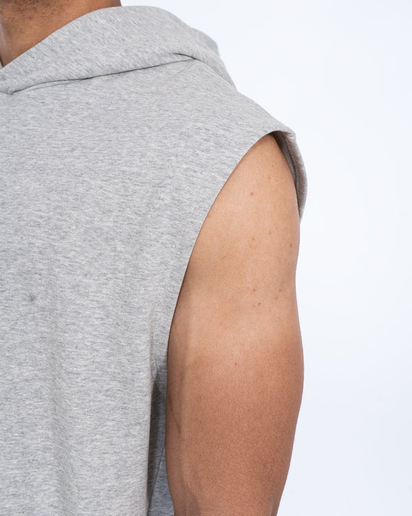 2t Isaac Tall Sleeveless Hoodie (heather grey)