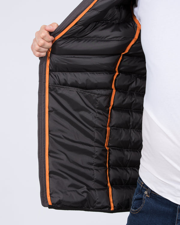 2t Grant Tall Puffer Jacket (grey)