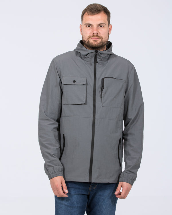 2t Mason Tall Lightweight Jacket (grey)