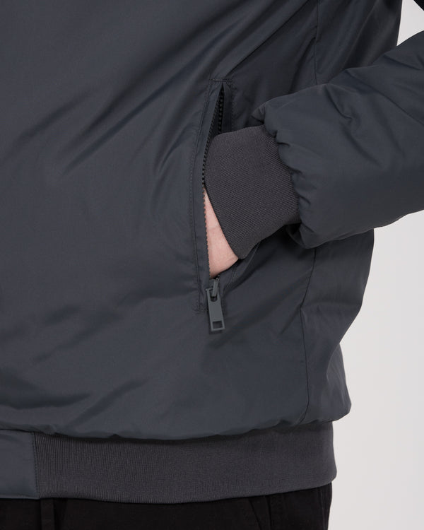 2t Owen Tall Bomber Jacket (stone grey)