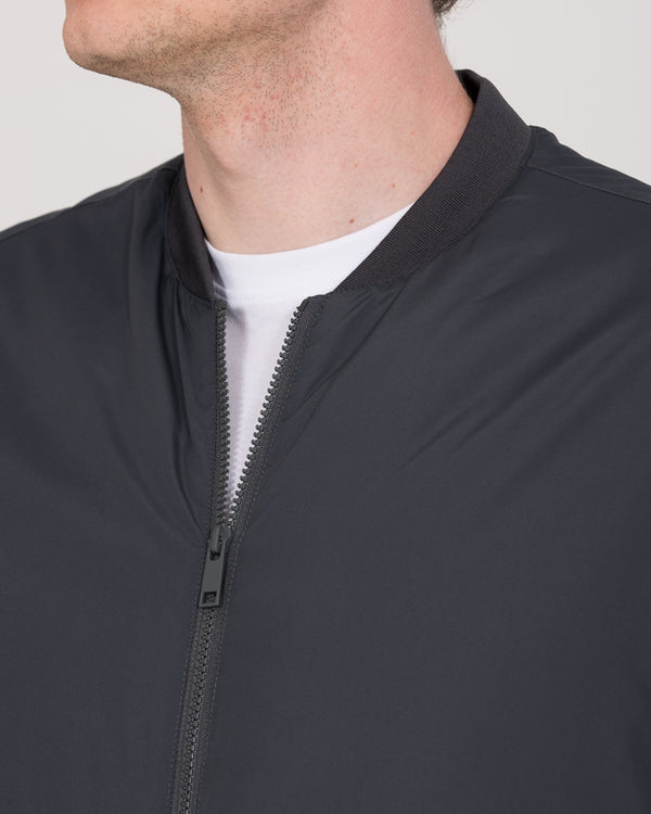 2t Owen Tall Bomber Jacket (stone grey)