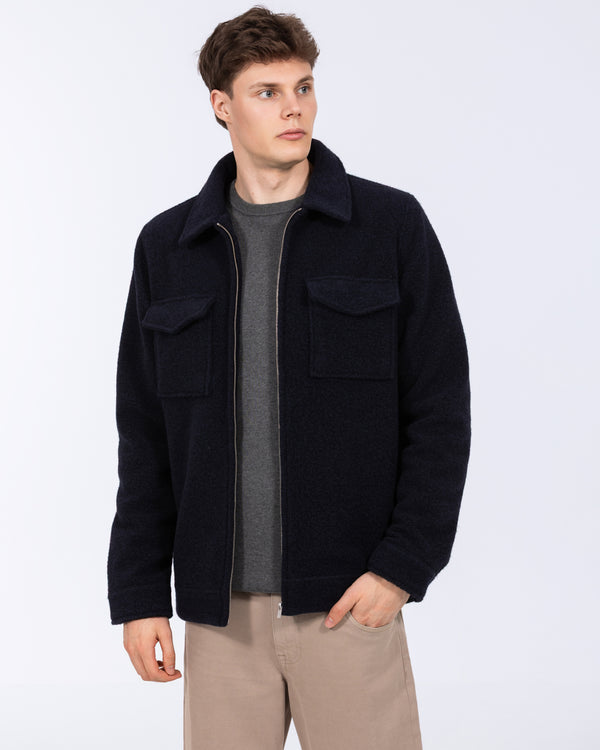 2t Cranford Tall Boucle Jacket (navy)