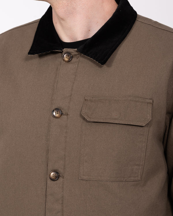 2t Duthie hohe Steppjacke mit Futter (Khaki)