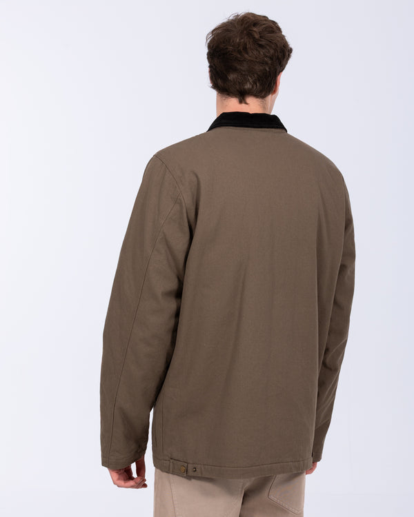 2t Duthie hohe Steppjacke mit Futter (Khaki)
