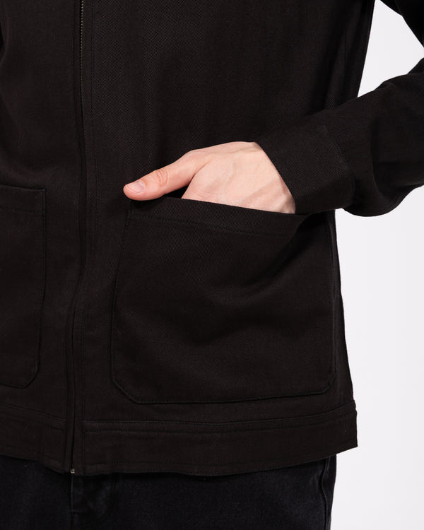 2t Kayden Tall Cord Collar Cotton Jacket (black)