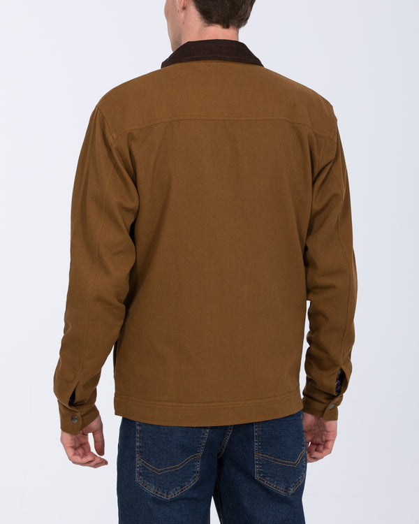 2t Kayden Tall Cord Collar Cotton Jacket (camel)