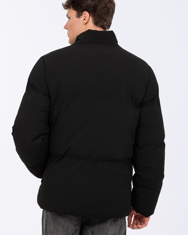 2t Meter Hohe Gepolsterte Steppjacke (schwarz)