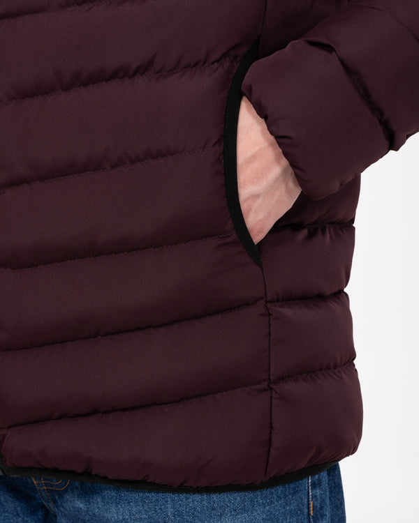 2t Grant Tall Puffer Jacket (burgundy)
