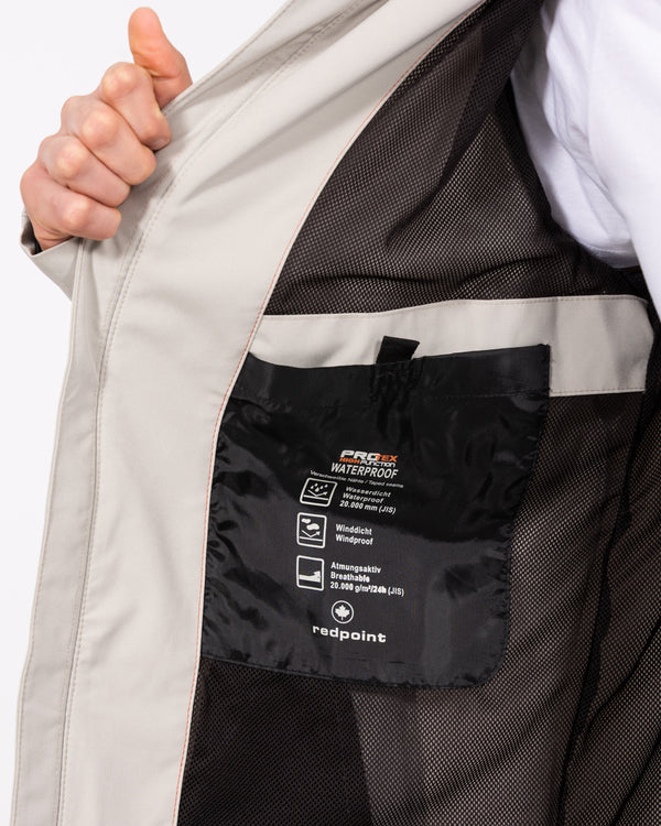 Redpoint Len 4.0 Tall wasserdichte Jacke (stone)