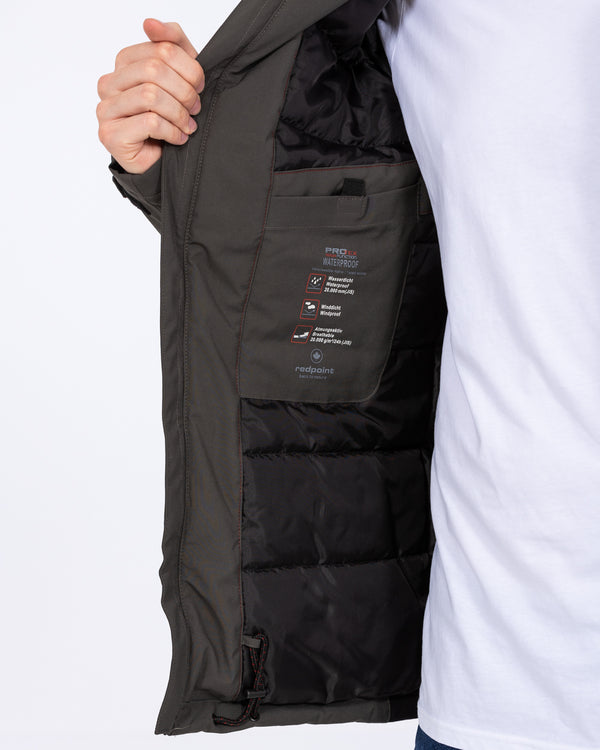 Redpoint Len Tall Waterproof Jacket (olive/black)