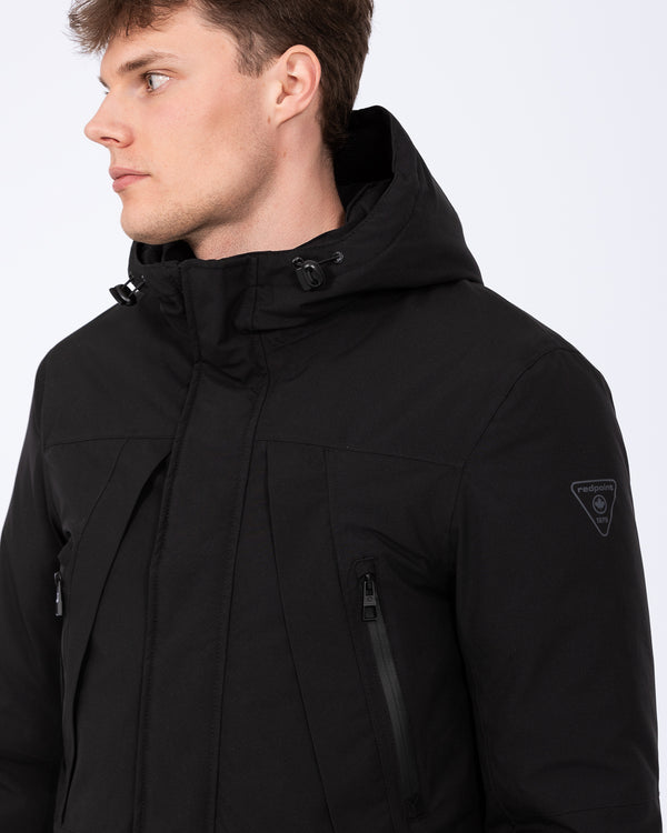 Redpoint Lex Tall Longline Waterproof Jacket (black)