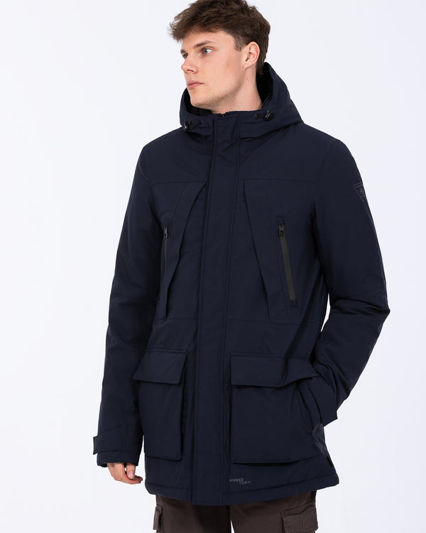 Redpoint Lex Tall Longline Waterproof Jacket (navy)