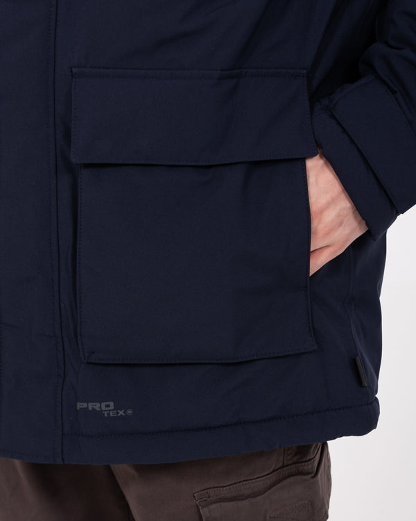 Redpoint Lex Tall Longline Waterproof Jacket (navy)