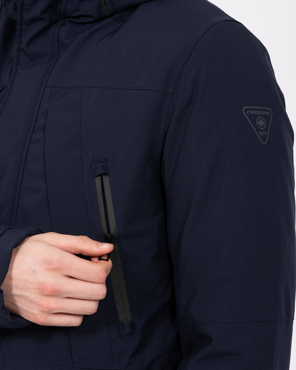 Redpoint Lex Tall Longline Waterproof Jacket (navy)