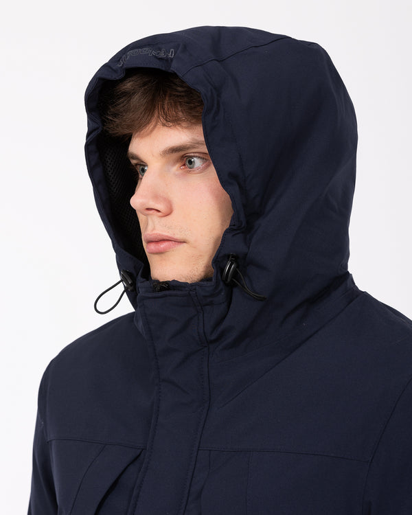 Redpoint Lex Tall Longline Waterproof Jacket (navy)