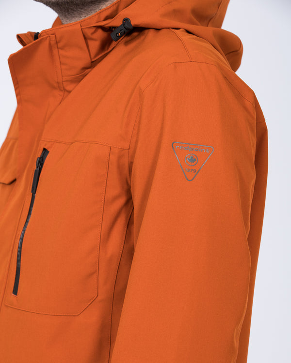 Redpoint Luke Tall Hooded Jacket (terracotta)