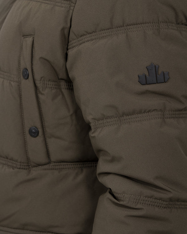 Cabano Tall Water Resistant Padded Jacket (olive)