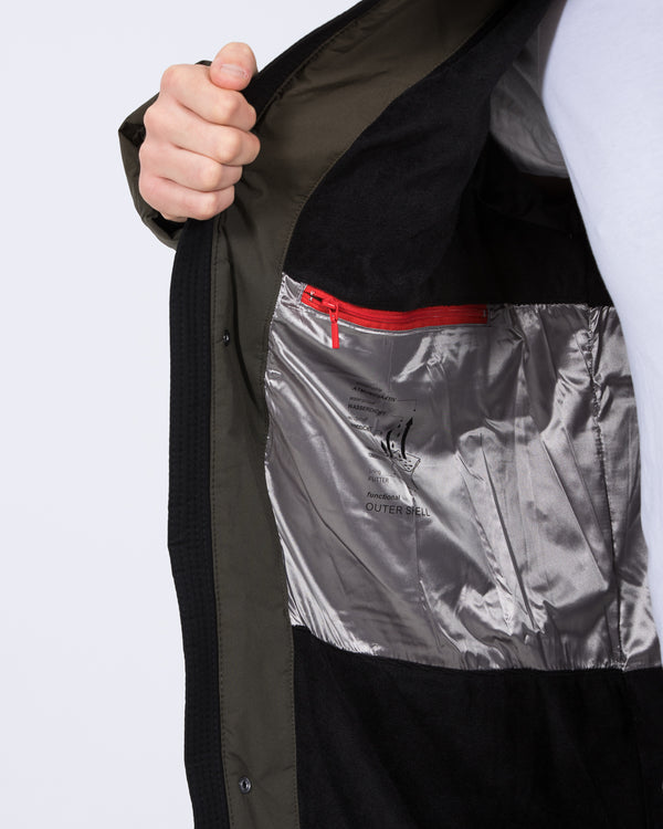 Cabano Tall Water Resistant Padded Jacket (olive)