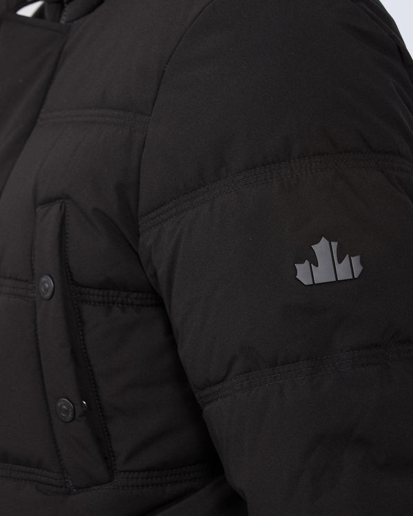 Cabano Tall Water Resistant Padded Jacket (black)