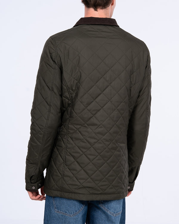 Redpoint Barnet Hohe wasserabweisende Steppjacke (dunkeloliv)