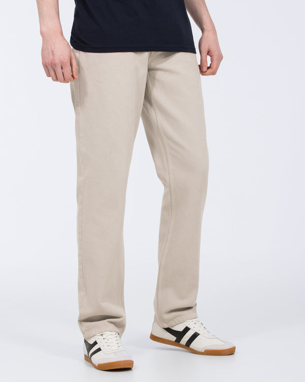 2t Elliot Hohe Gerade Passform Jeans (ecru)