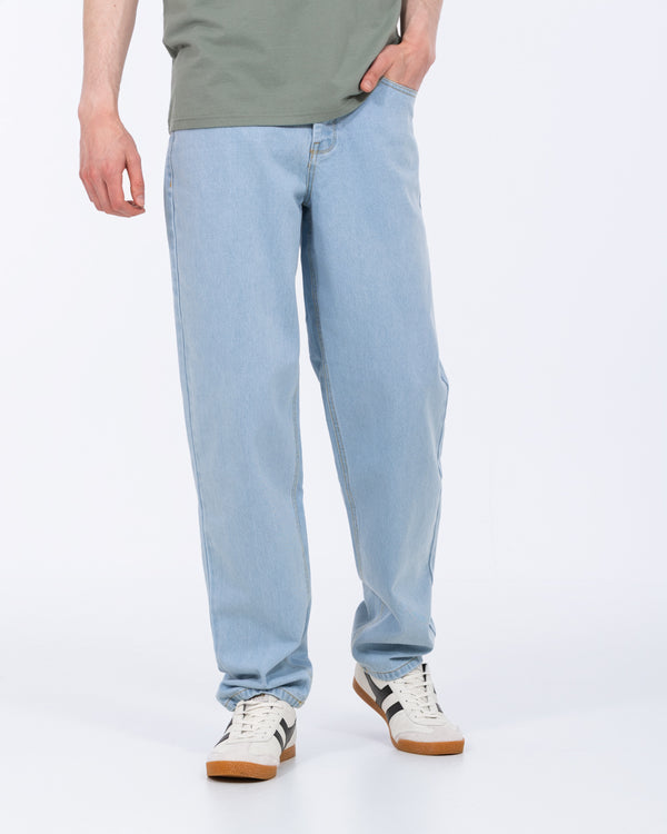 2t Davy Loose Fit Hohe Jeans (helle Wäsche)