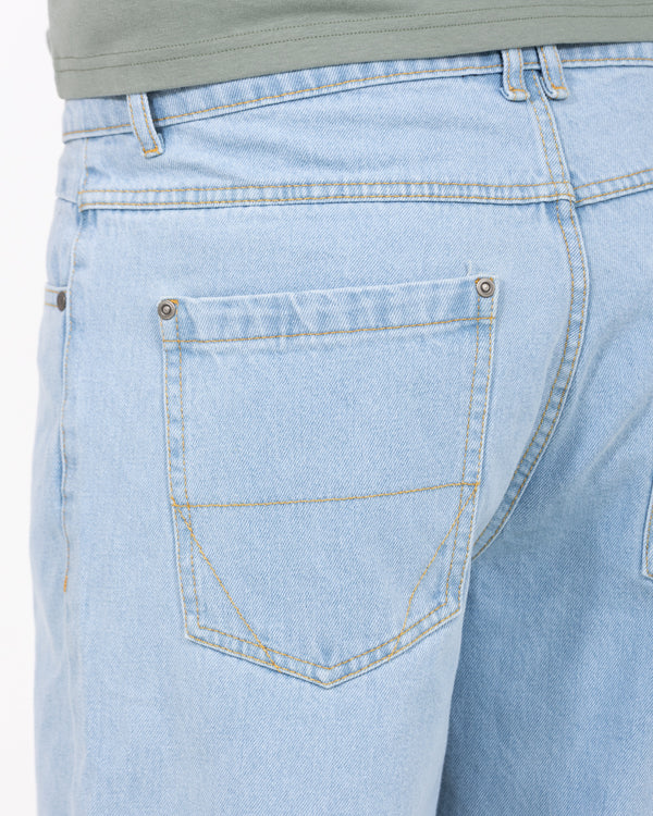 2t Davy Loose Fit Hohe Jeans (helle Wäsche)